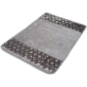 Popular Bath, Silver Sinatra, Bath Rug (230819) 21 x 32 inches
